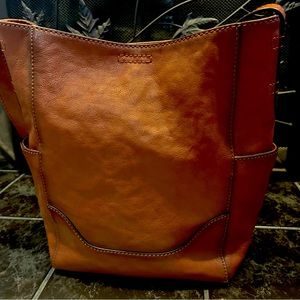 FRYE purse/handbag brown